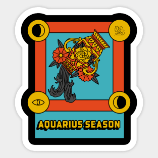 Aquarius Sticker